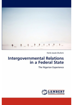 Intergovernmental Relations in a Federal State