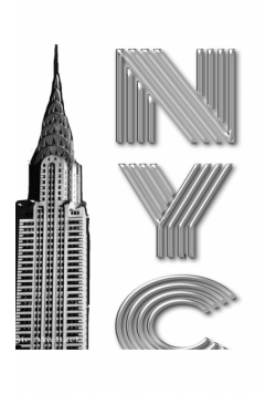 Chrysler Building NYC Writing Drawing Journal
