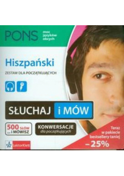Słuchaj i mów. Hiszpański zestaw dla początkuj.