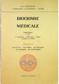 Biochimie Medicale 3