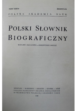 Polski słownik biograficzny Tom XXXI / 4 Zeszyt 131