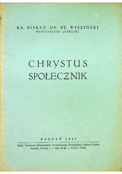 Chrystus społecznik