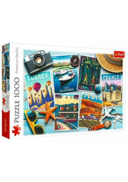 Puzzle 1000 Wakacyjne pocztówki TREFL