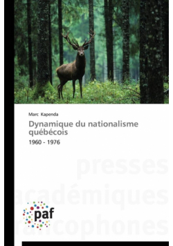 Dynamique du nationalisme québécois