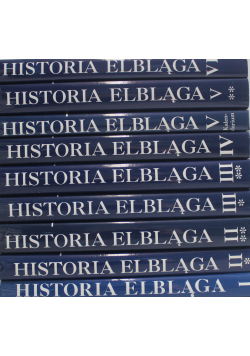 Historia Elbląga 9 tomów