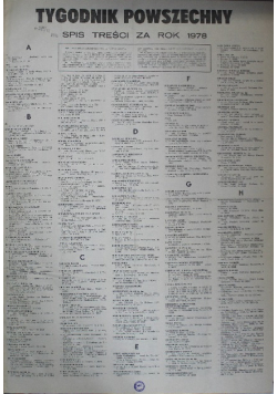 Tygodnik Powszechny  numer 1 do 53 1978