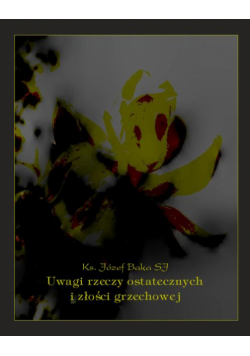 Uwagi rzeczy ostatecznych i złości grzechowej