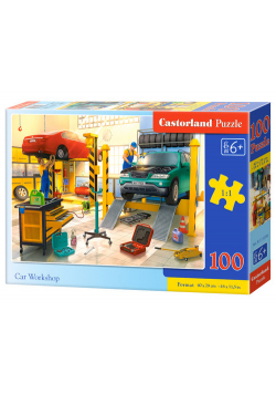 Puzzle 100 B-111206 Car Workshop
