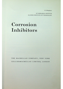 Corrosion Inhibitors
