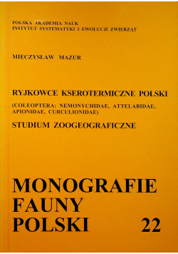Monografie fauny Polski 22