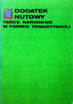 Dodatek nutowy tańce narodowe w formie towarzyskiej