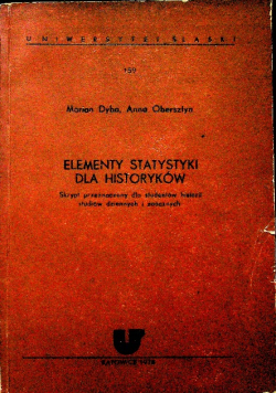 Elementy statystyki dla historyków