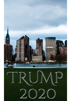 Trump 2020  sir Michael designer New York City  Writing drawing Journal
