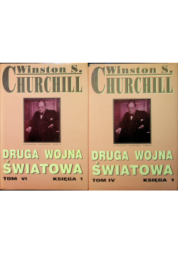 Druga Wojna Światowa Tom VI Księga 1 Tom IV Księga 1