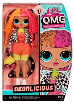 LOL Surprise OMG Core Doll S1 Neonlicious