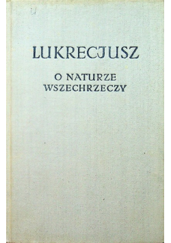 O naturze wszechrzeczy