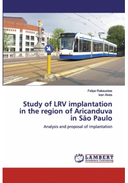 Study of LRV implantation in the region of Aricanduva in São Paulo