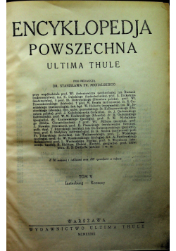 Encyklopedia powszechna 1933r