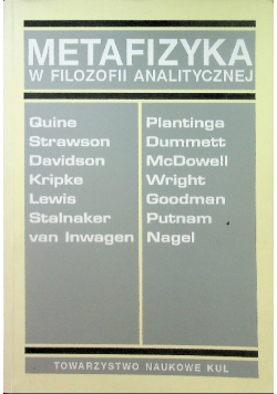 Metafizyka w filozofii analitycznej