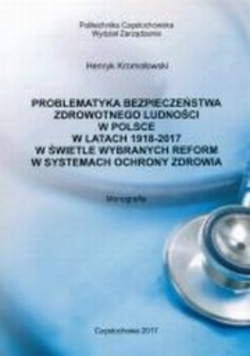 Problematyka bezpieczeństwa zdrowotnego ludności