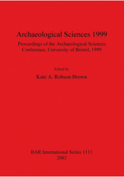 Archaeological Sciences 1999