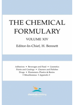 The Chemical Formulary, Volume 14