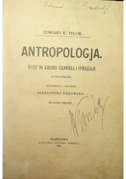 Antropologja 1902 r.