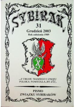Sybirak Pismo Związku Sybiraków nr 31