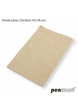 Woreczek jutowy eco 30x20cm