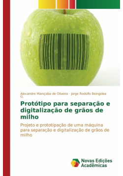 Protótipo para separação e digitalização de grãos de milho