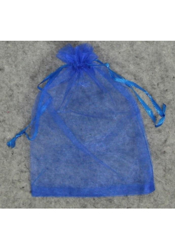 Woreczki organzowe ciemnoniebieskie 10x15cm