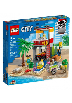 Lego CITY 60328 Stanowisko ratownicze na plaży