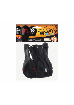 Balony Premium Straszne Halloween 30,5cm 5szt