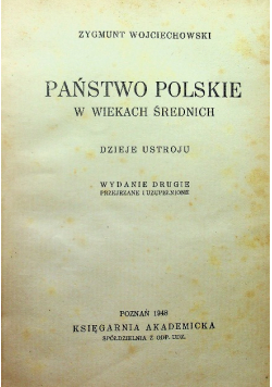 Państwo polskie w wiekach średnich 1948 r.