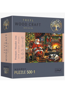 Puzzle drewniane 500+1 Świąteczny wieczór TREFL