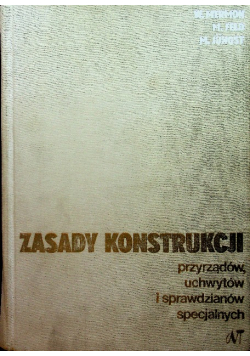 Zasady konstrukcji przyrządów uchwytów i