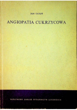 Angiopatia cukrzycowa