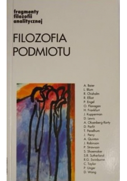 Filozofia podmiotu