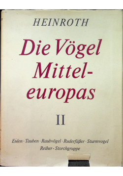 Die Vogel Mitteleuropas II