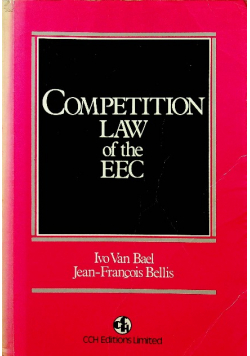 Competition law of the EEC
