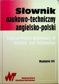 Słownik naukowo techniczny angielsko  polski