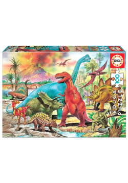 Puzzle 100 Dinozaury G3