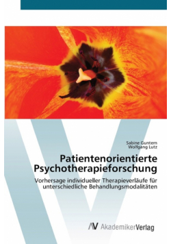 Patientenorientierte Psychotherapieforschung