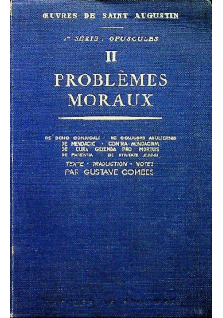 Problemes Moraus Tom II 1937 r.