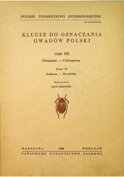 Klucze do oznaczania owadów Polski Część XIX Zeszyt 93