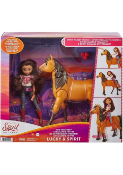 Spirit Mustang Duch wolności i Lucky zestaw