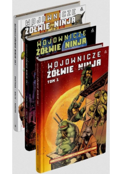Pakiet: Wojownicze Żółwie Ninja T.1-3
