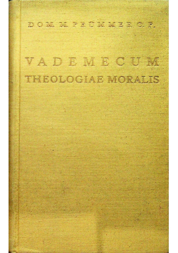 Vademecum Theologiae Moralis 1947 r