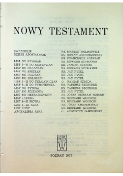 Pismo Święte Starego i Nowego Testamentu
