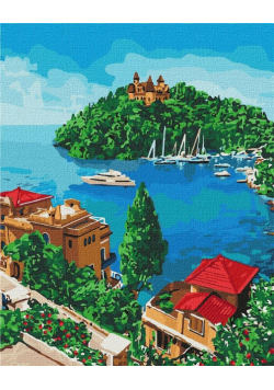 Malowanie po numerach - Wyspa Nadziei 40x50